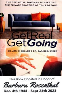 Photo of Amy Keller Book Donation