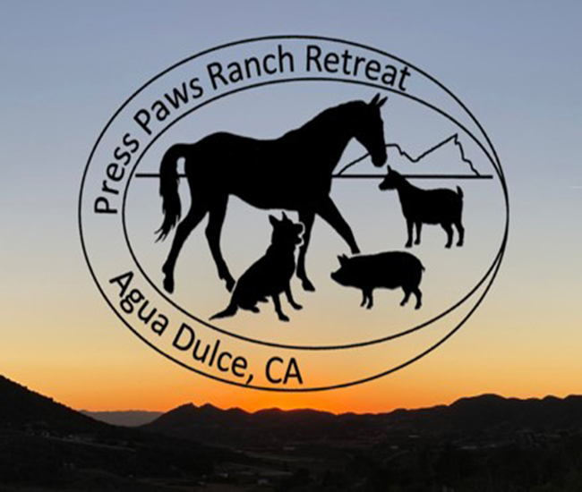 Press Paws Ranch Retreat Logo